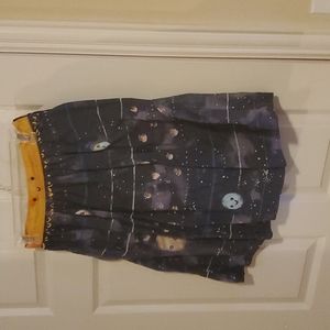 Space modcloth skirt small pockets